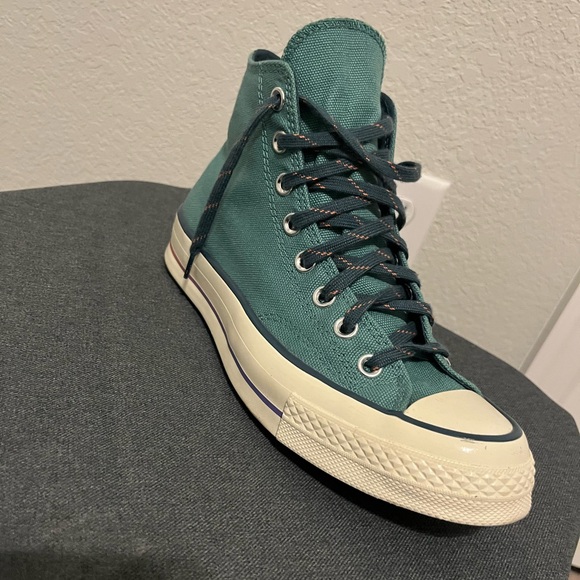 Converse Chuck 70 Hi, Size 8 Womens/6.5 Mens “Color Fade-Algae Coast” - Picture 9 of 11